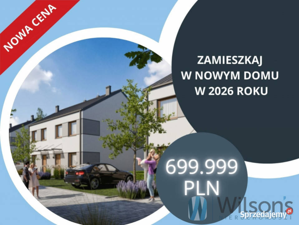 Sprzedam dom bliźniak Jabłonowo 90m2 Rok budowy 2025 sprzedam