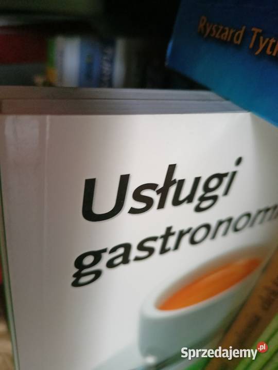 Usługi gastronomiczne podręczniki szkolne tradycyjny podręcznik