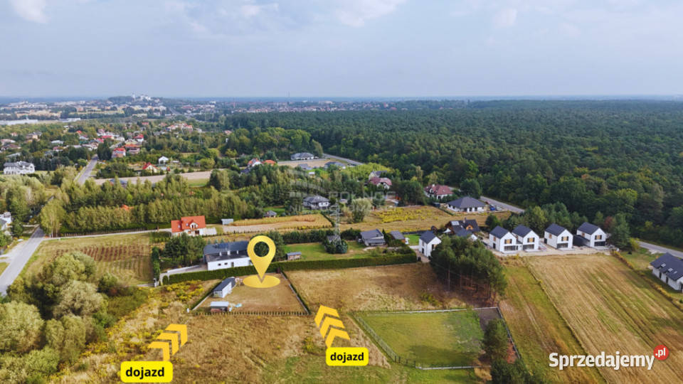 Świetna działka na Pokrówce Leśnej 1035m2 budowlana