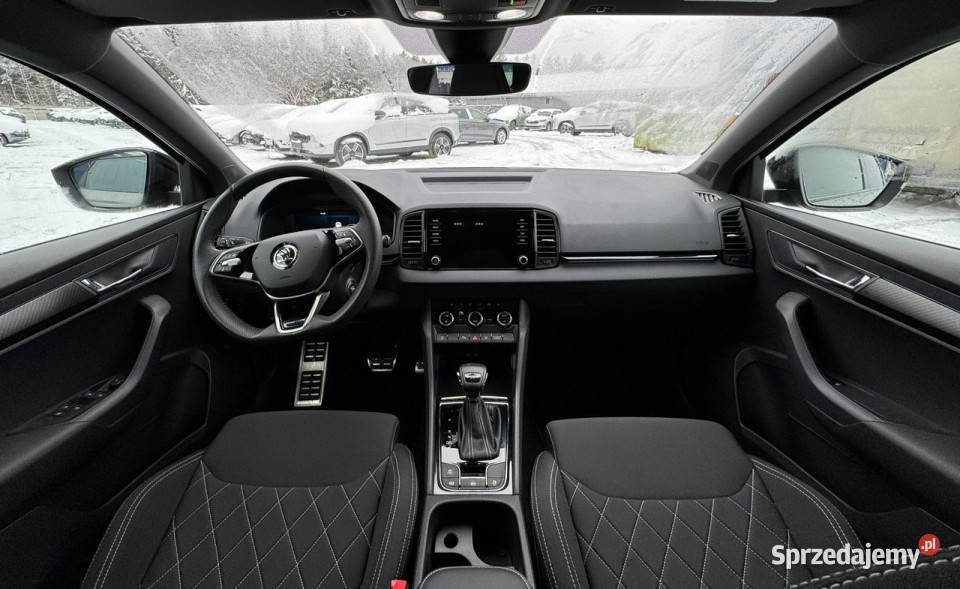 koda Karoq Sportline 15TSI 150 DSG 2024 światła LED świętokrzyskie Kielce sprzedam
