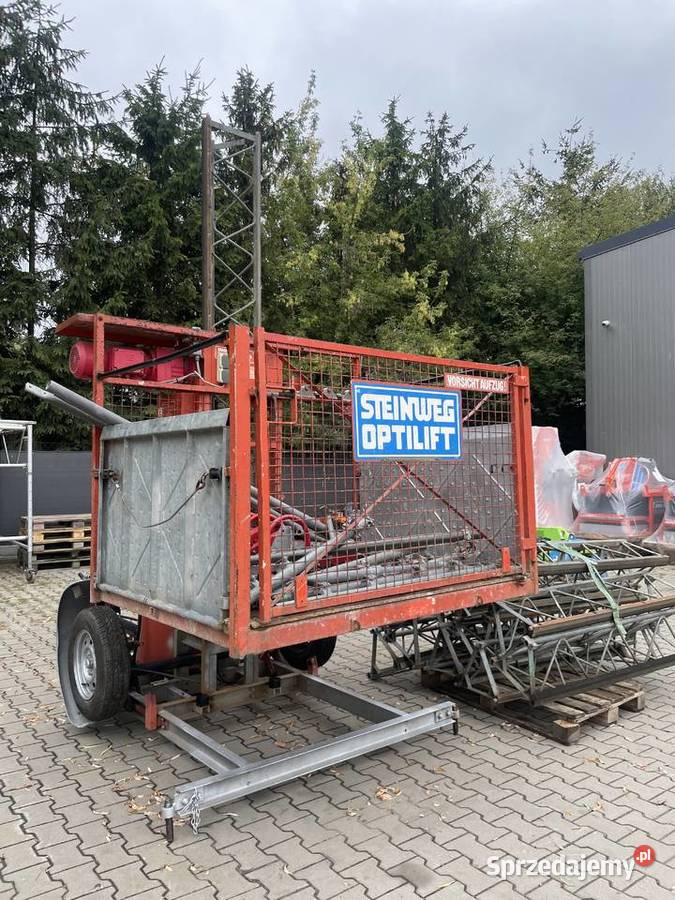 Winda budowlana STEINWEG OPTILIFT wciągarka Ślesin