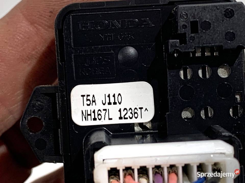 PRZEŁĄCZNIK REGULACJI LUSTEREK HONDA CIVIC IX podkarpackie