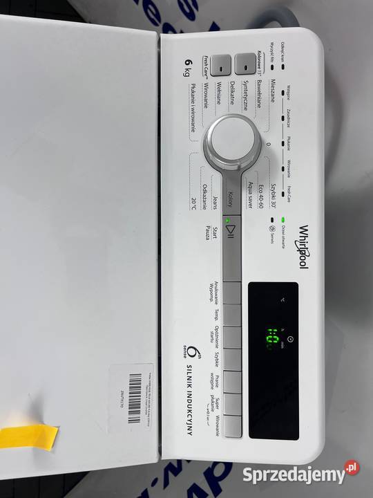 Pralka WHIRLPOOL TDLR 6261BS PLN 6 1200obr Warszawa