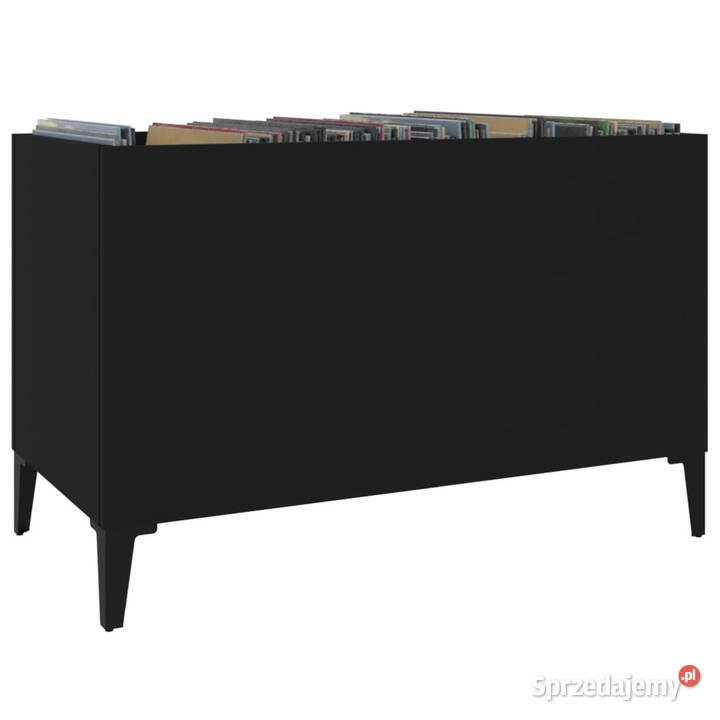 Szafka na płyty czarna 745x38x48 materiał Warszawa