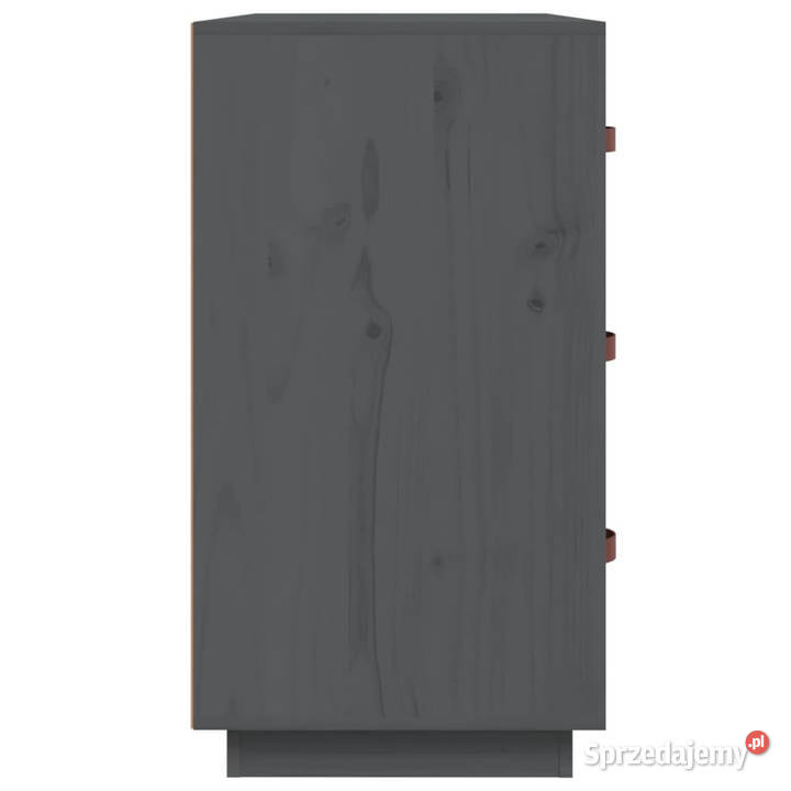 Komoda szara 80x40x75 lite drewno sosnowe Warszawa