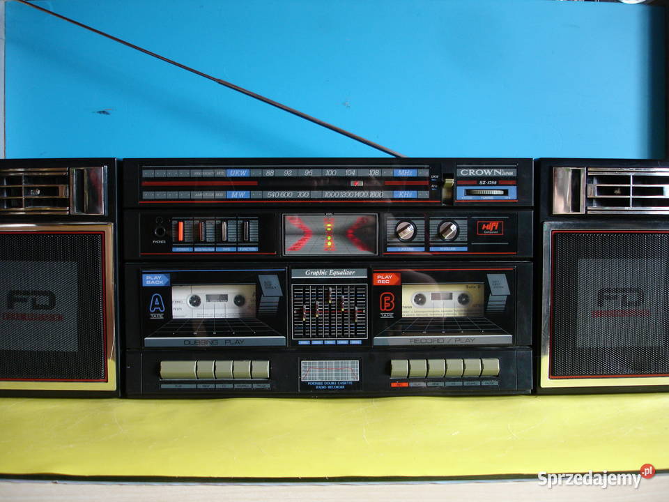 Radiomagnetofon CROWN SZ1788 Zielona Góra