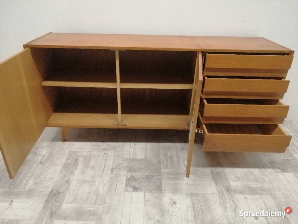 sideboard komoda długa bytomska Jiroutek duńska łódzkie Radomsko