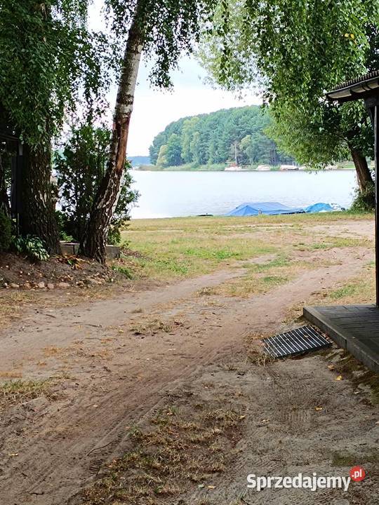 Przyczepa kempingowa samym Zalewem Sulejowskim w Wilk Barkowice Mokre