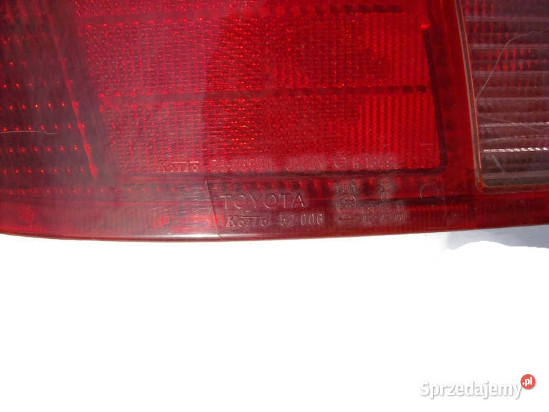 Yaris I Lampa lewy tyl tylna lewa Oryginal Mińsk Mazowiecki sprzedam