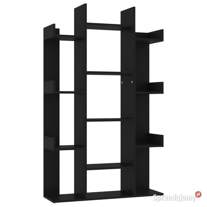 vidaXL Regał na książki czarny 86x255x140 Warszawa