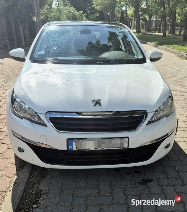 Peugeot 308 salon ASO 74 przebieg benzyna 12 308 Białystok