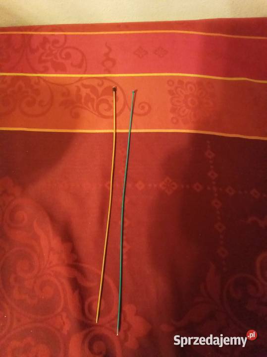 Druty złoty i niebieski firmy akra rozmiar 25 35 mazowieckie