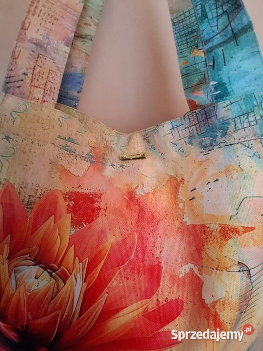 Handmade wodoodporna torba shopper produkt sprzedam