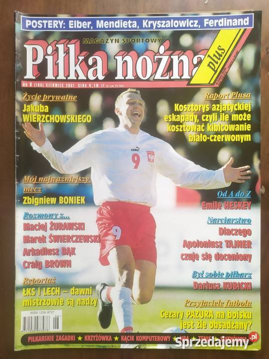 Piłka Nożna Plus 16 2001 Łódź sprzedam