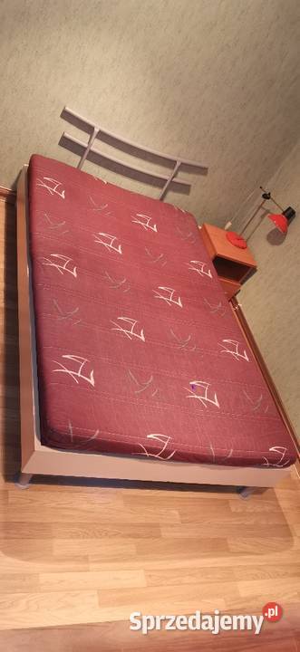 Łóżko 120x200. Rama + stelaż + materac