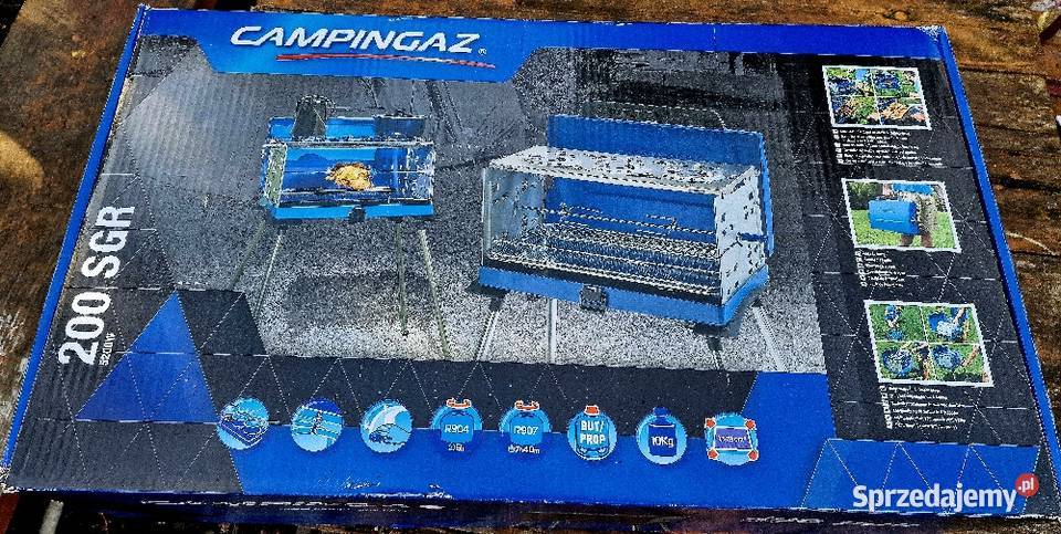 Nowy Grill Kuchenka Ogrodowy Turystyczny Gazowy