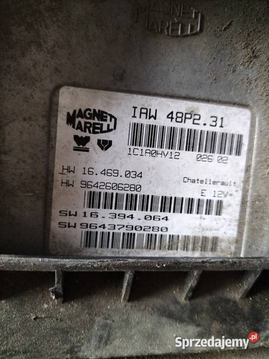 KOMPUTER STEROWNIK Citroen c5 1AW48P231 Układ elektryczny