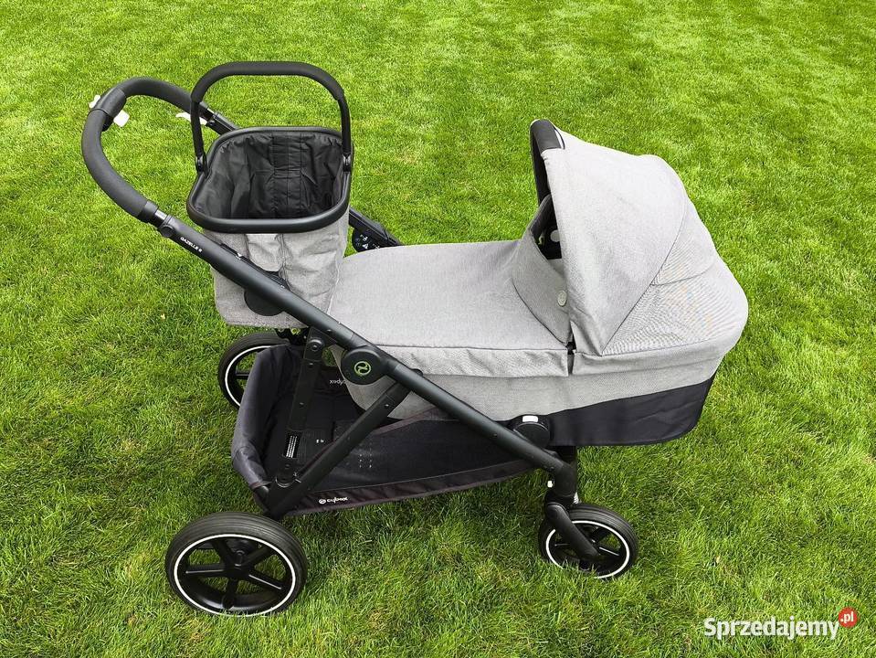Wózek bliźniaków CYBEX Gazelle S w kolorze Soho Leżajsk