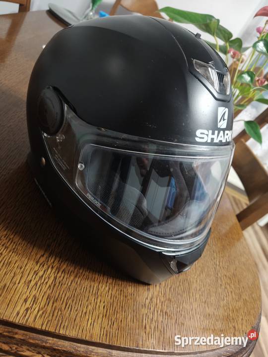 Kask Shark Skwal 2 Rozmiar S Czarny mat LED Ryki
