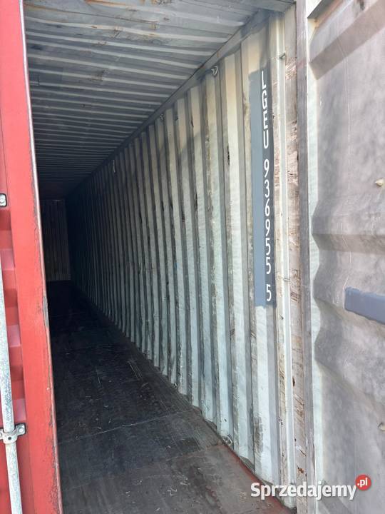 Sprzedam kontener morski 40 HC 12 metrów Pewny pomorskie Gdańsk