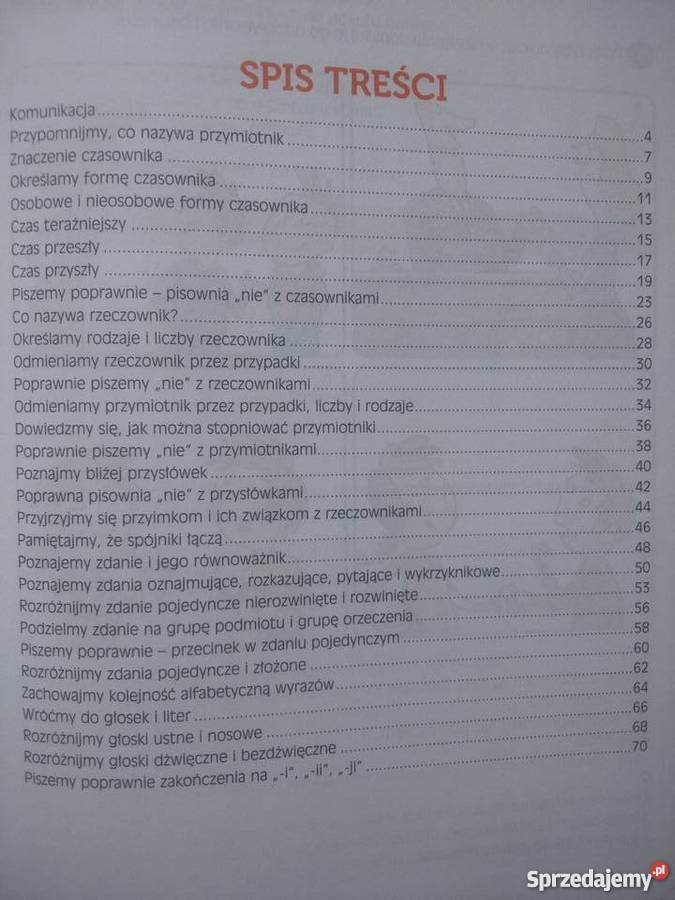 Pisanie nie jest trudne Ćwiczenia redakcyjne kl4 Olsztyn