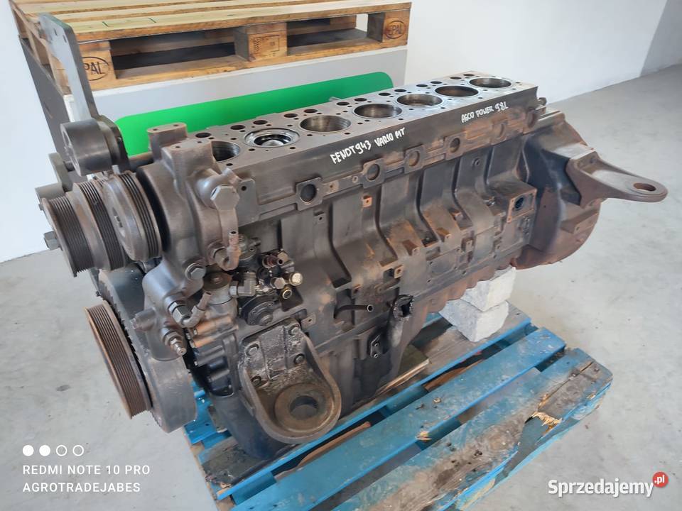 Blok silnika Fendt 943 Vario MT 98L wielkopolskie Wilkowo