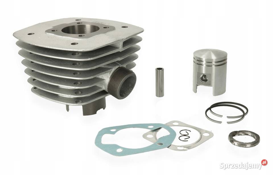 Cylinder WSK WFM SHL 125 52mm żeliwny tłok śląskie Racibórz