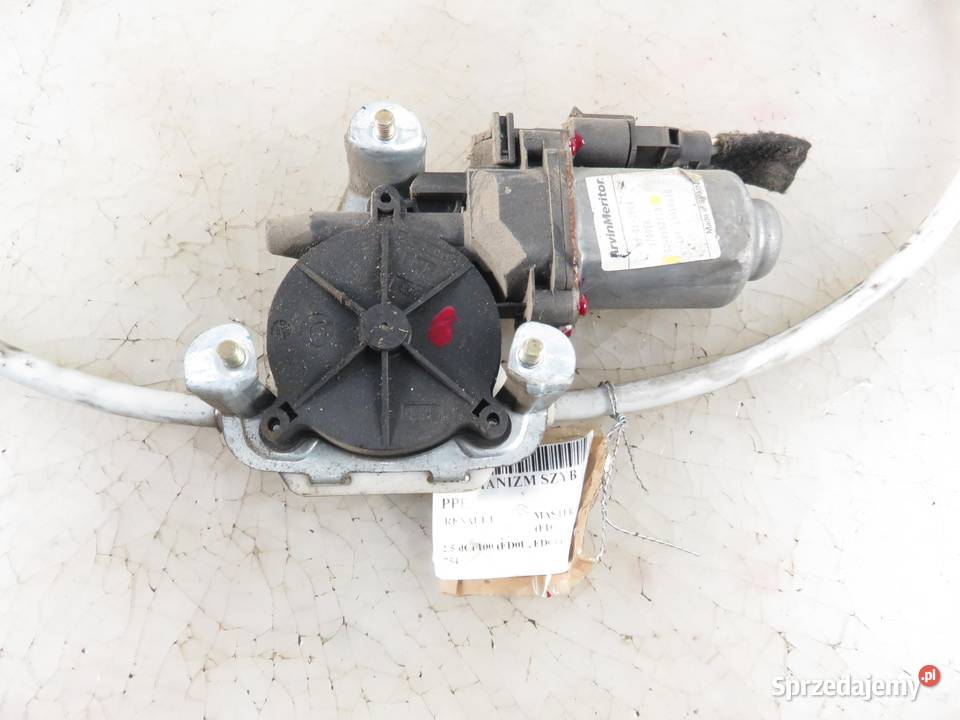 PODNOŚNIK SZYBY PRAWY PRZEDNI RENAULT MASTER II osobowe