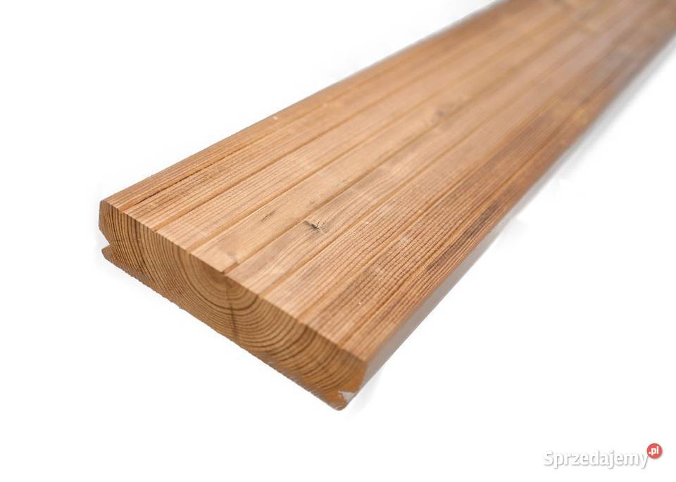 Deska tarasowa thermo sosna ryflowana 26x117mm dolnośląskie Wrocław