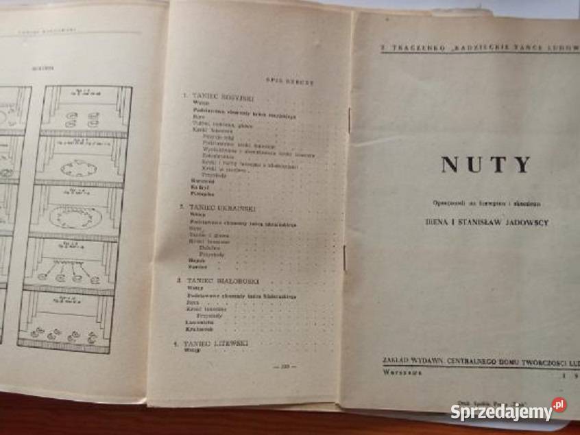 Radzieckie tańce ludowe Tkaczenko1958 nuty Pozostałe łódzkie