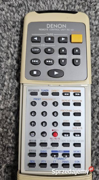 Pilot audio DENON RC181 Wieże i miniwieże małopolskie Kraków