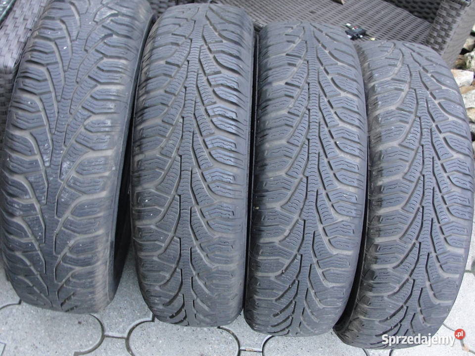 Opony zimowe Uniroyal 165 70 R14 stan bieznik 165 Wodzisław Śląski sprzedam