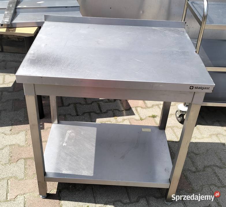 Stół gastronomiczny 80x60x85 z półką Słupia Kapitulna