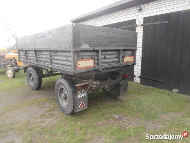 PRZYCZEPA 6 TON POLSKA D46 Olewin