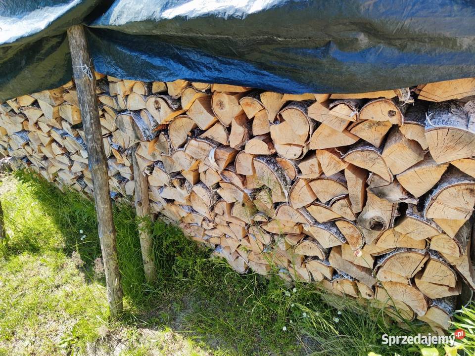 Suche sezonowane drewno opałowe kominkowe Opał Leokadia