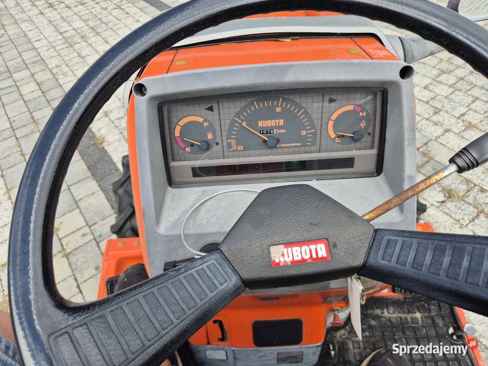 Kubota ASTE A15 4x4 1076 mth mini traktorek małopolskie Kraków
