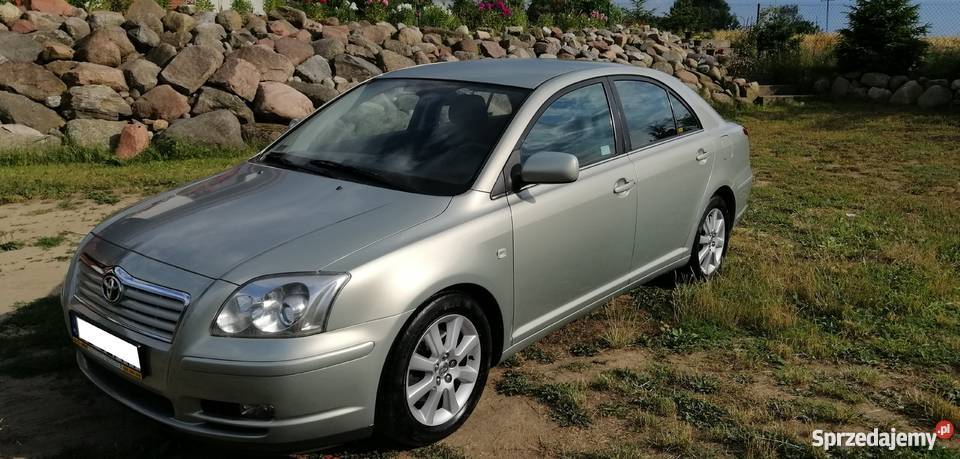 Toyota Avensis 20 VVTi benzyna liftback 2004 Zarejestrowany w Polsce Bydgoszcz