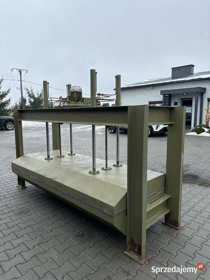 Prasa półkowa hydrauliczna BAIONI 2500x1200 mm Łabuńki Pierwsze sprzedam