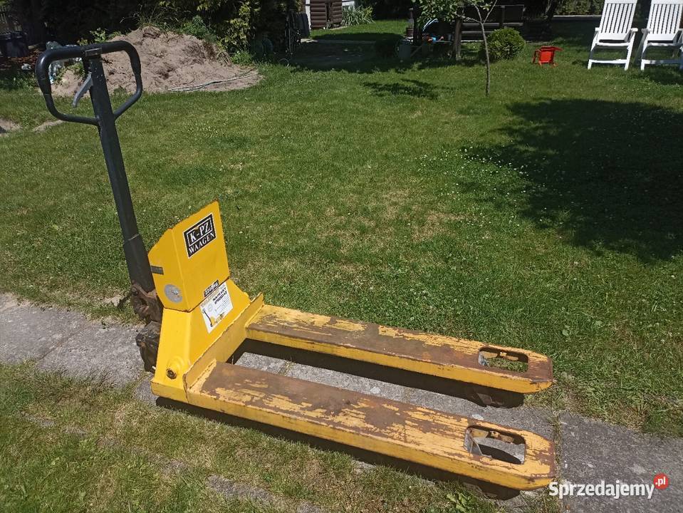wózek paletowy z wagą KPZ 5172 Sierosław sprzedam