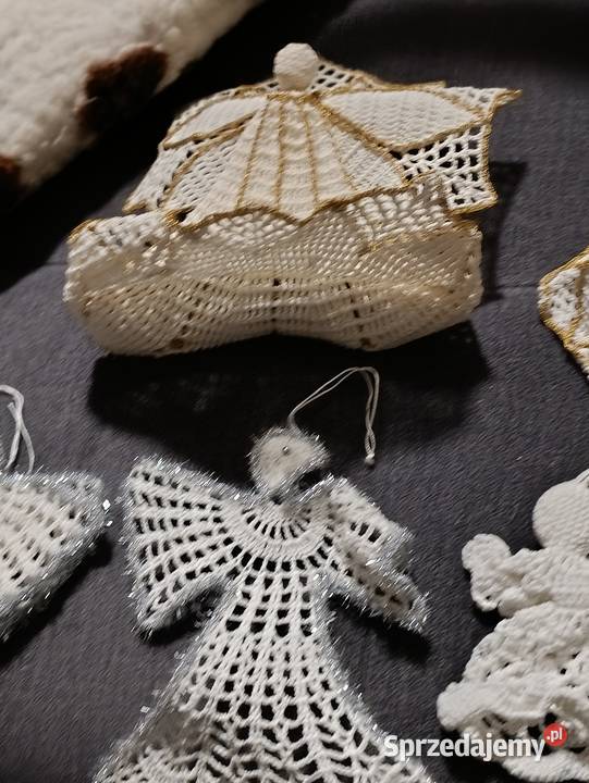 aniołki ręcznie robione ozdoby świąteczne na Poznań sprzedam