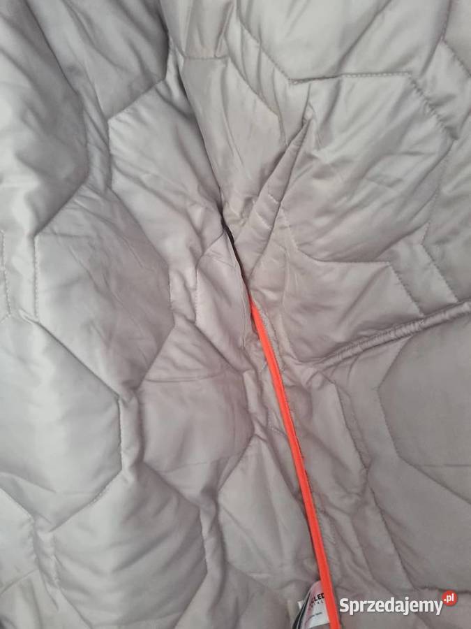 Kurtka pikowana ocieplana szara Ruciane-Nida