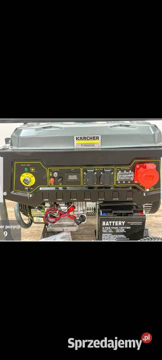 Agregat generator prądu karcher pgg 83 małopolskie Trzciana