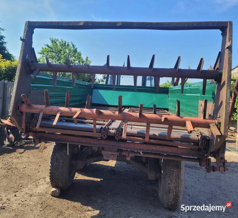 Rozrzutnik Tandem 6ton Rozrzutniki obornika Topólka sprzedam