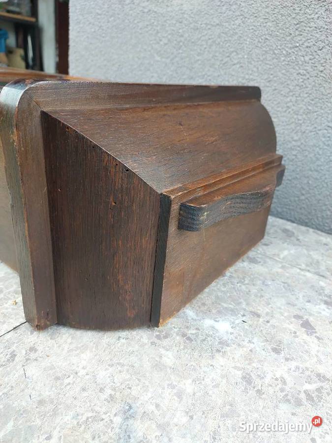 Szafka witrynka z obudowy starego zegara mocna pomorskie