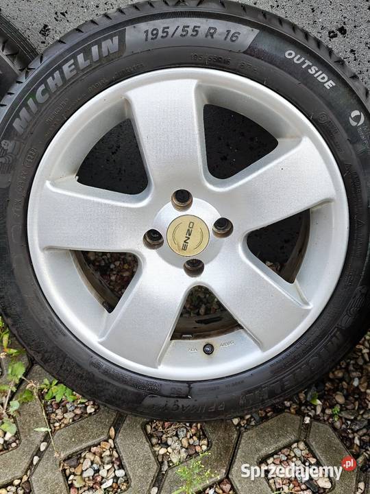 16 Enzo 4x100 opony letnie Michelin 19555 Marki sprzedam