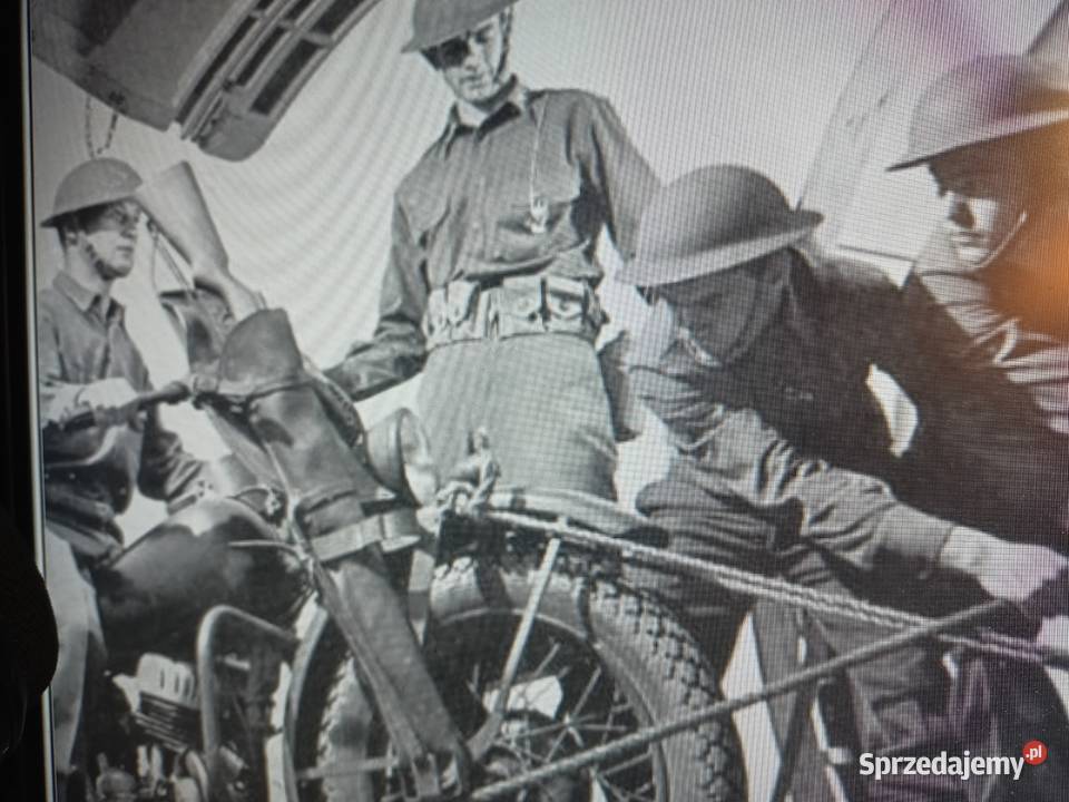 Harley WLA Willys MB Ford GPW M1 Garand Bydgoszcz