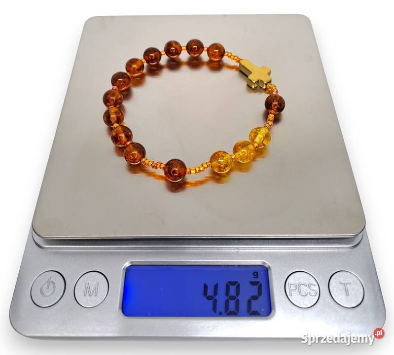 Bransoletka różaniec dziesiątka różańca z Warszawa