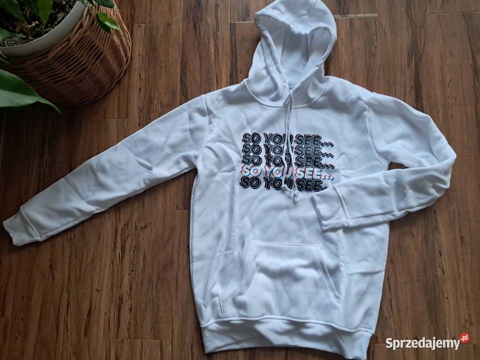 nowa damska biała bluza w rozmiarze S brak metki Rozmiar 36(S) Sandomierz