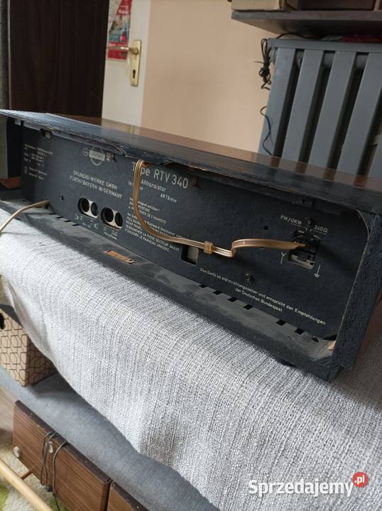 Grundig RTV 340 niemiecki amplituner vintage Płock