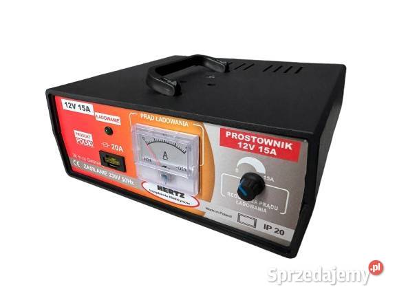 PROSTOWNIK HERTZ 12V 15A ANALOGOWY Gniezno